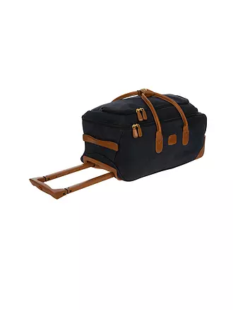 BRICS | Reisetasche mit Rollen "Life" 55cm (Camel) | dunkelblau